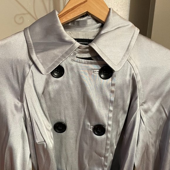 INC International Concepts Silver Gray Jacket - Picture 3 of 7